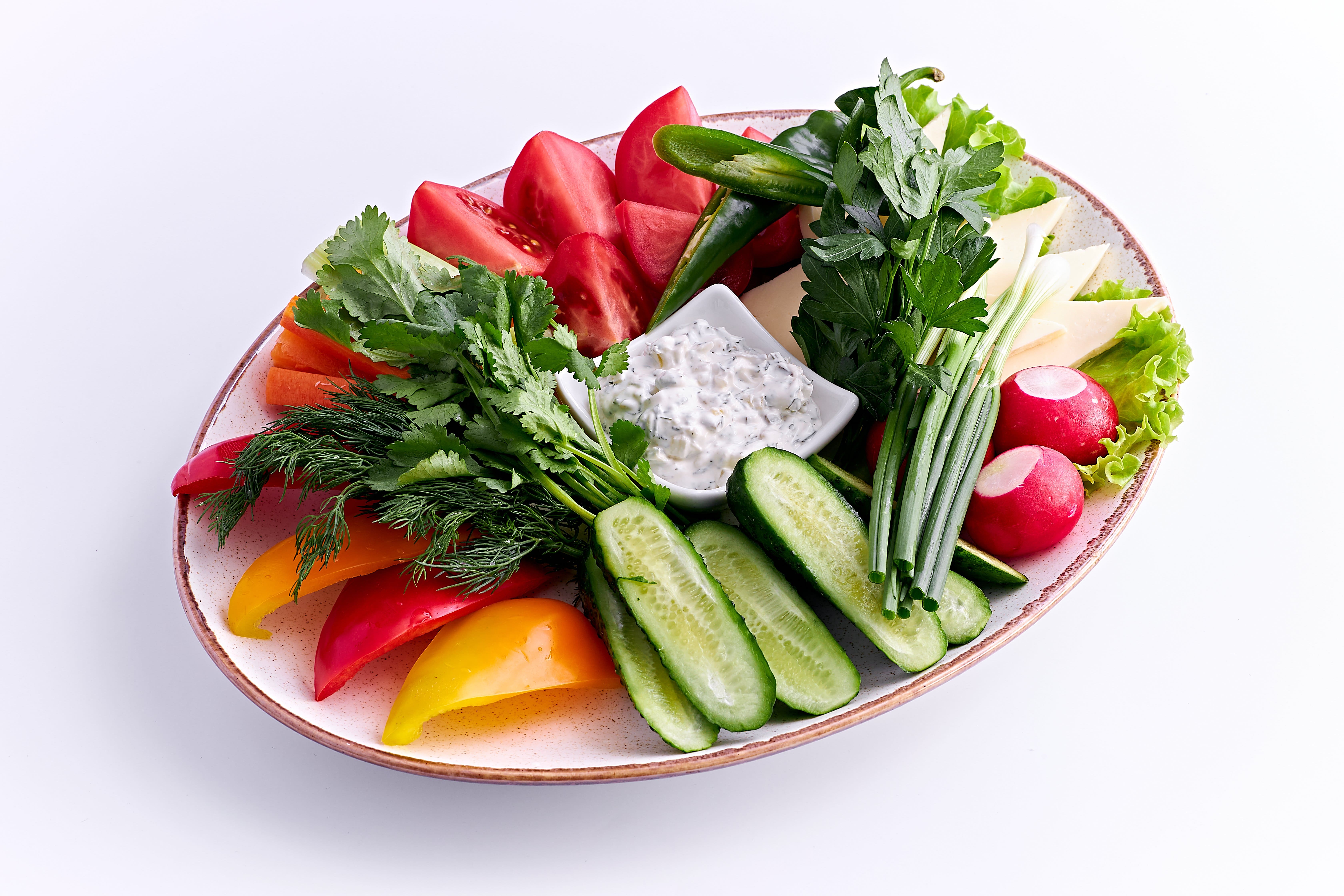 Свежие овощи