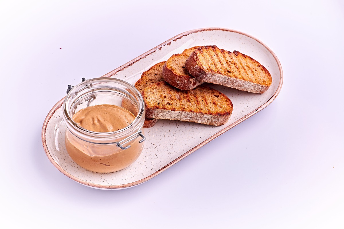 паштет с брускеттой 