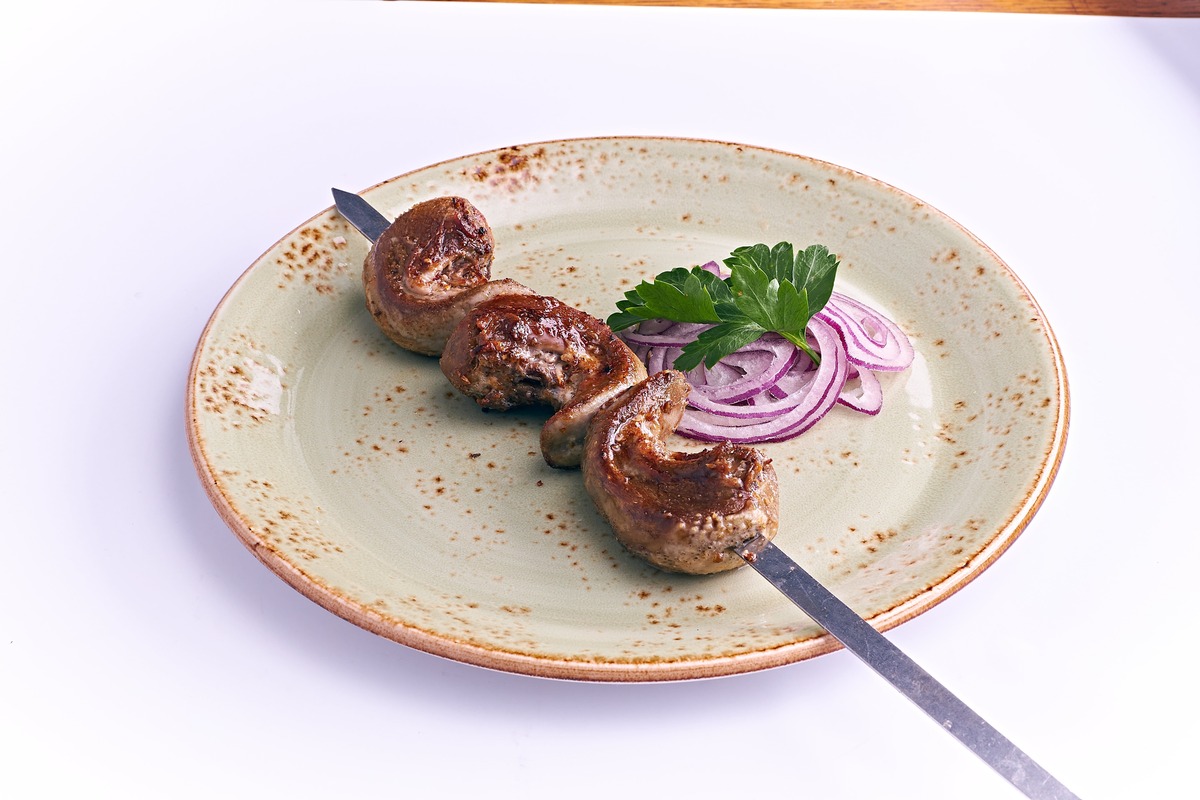 шашлык из языка ягнёнка