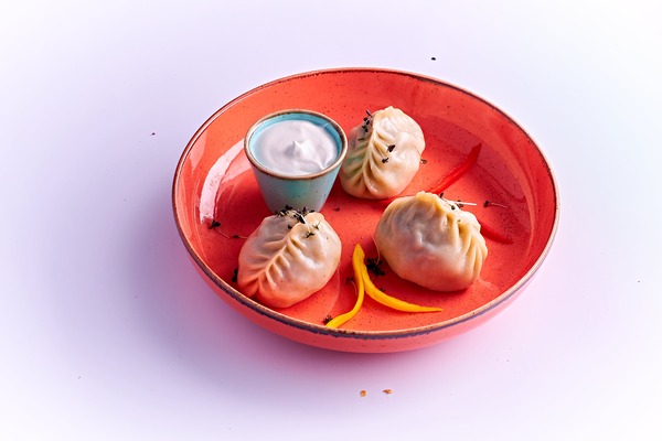 манты с бараниной